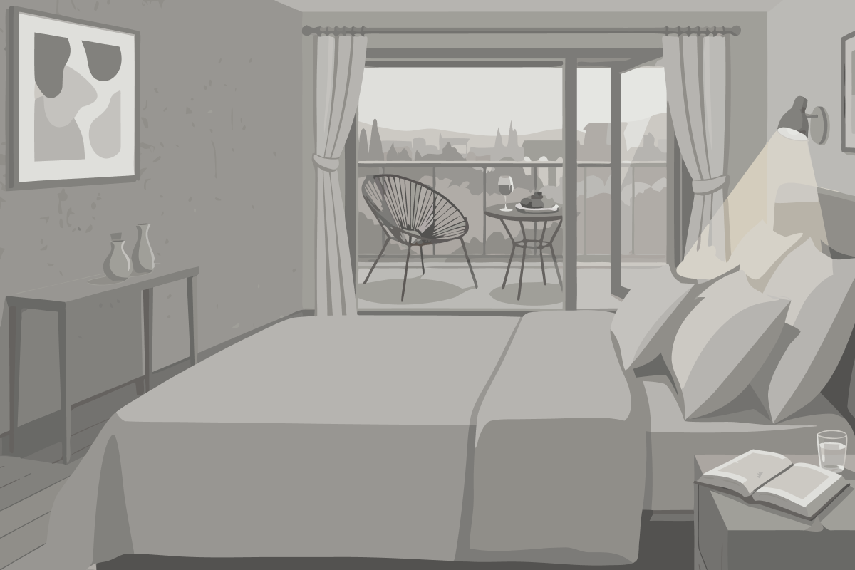 Deluxe Zimmer (2 Erwachsene & 1 Kind)